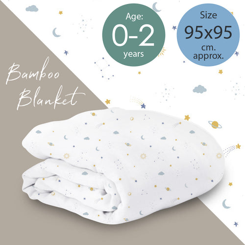 Minikind Bamboo Blanket 95x95 CM.