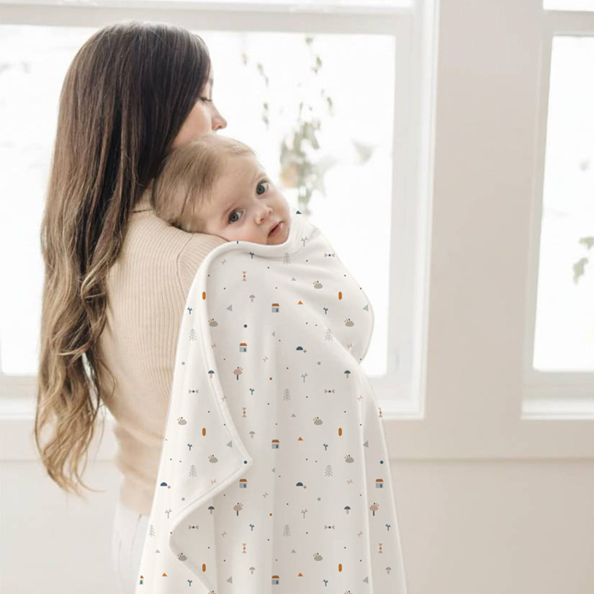 Minikind Bamboo Blanket 120x120 CM.