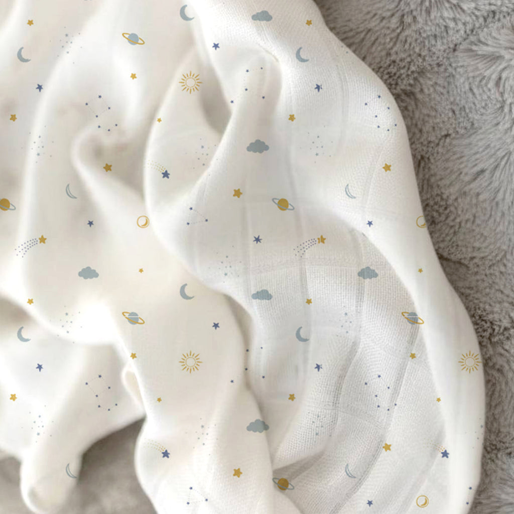 Minikind Bamboo Muslin Swaddle