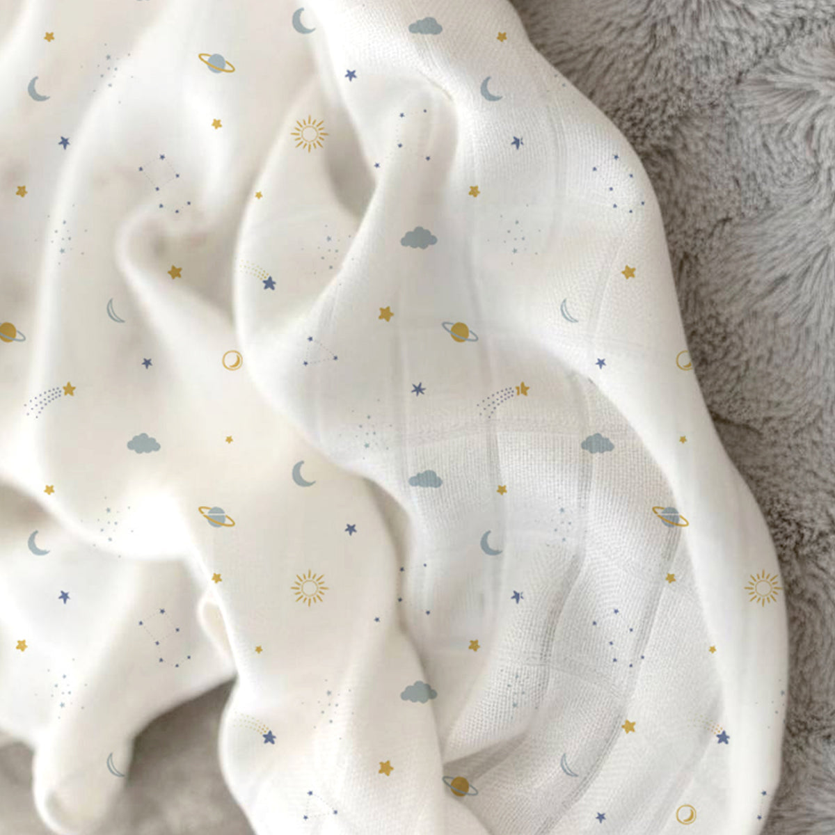 Minikind Bamboo Muslin Swaddle