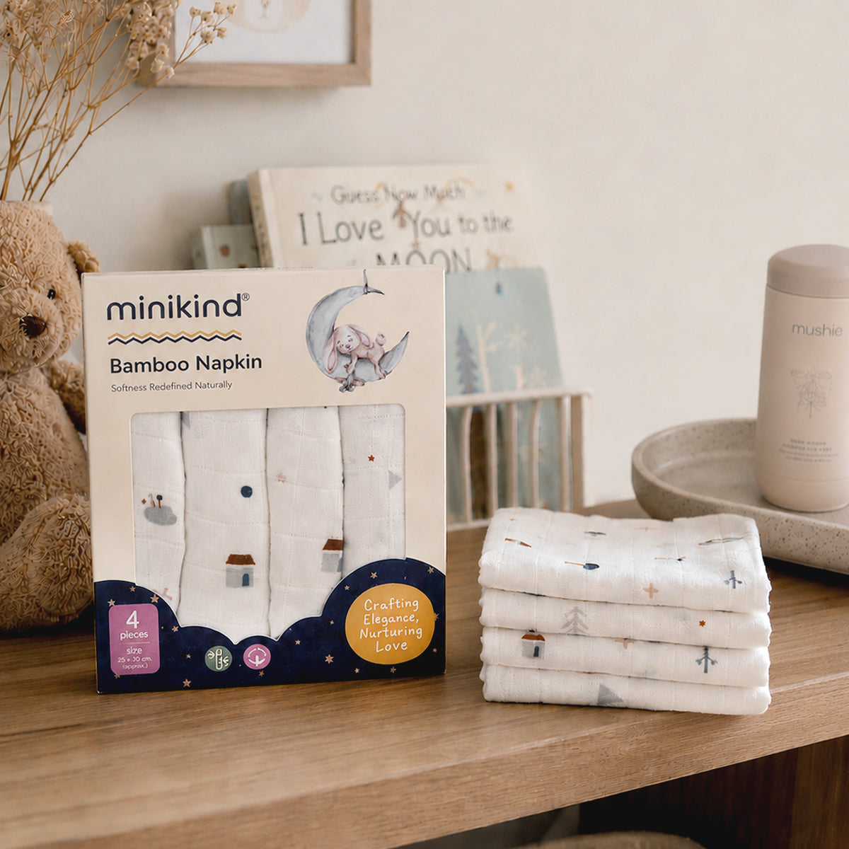 Minikind Bamboo Napkin