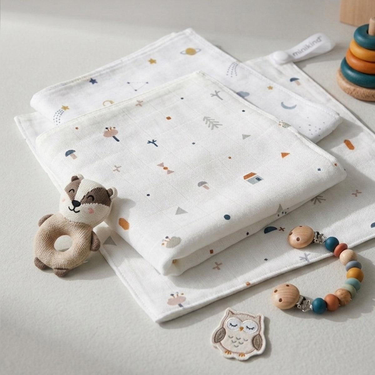 Minikind Bamboo Napkin