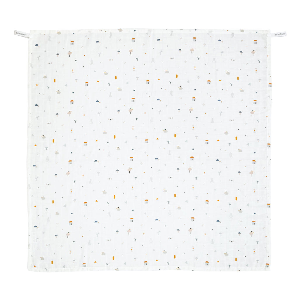 Minikind Bamboo Muslin Swaddle
