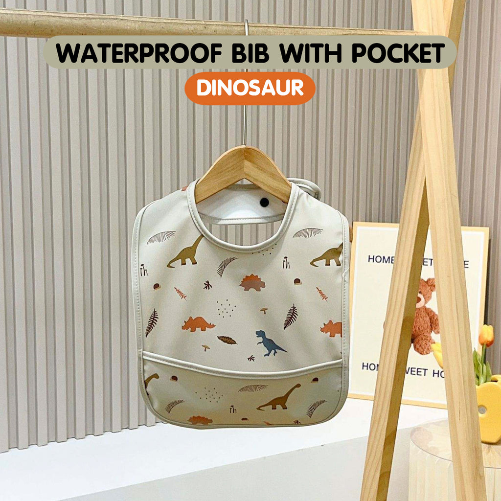 Minikind Waterproof Bib with Pocket