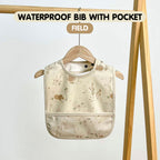 Minikind Waterproof Bib with Pocket