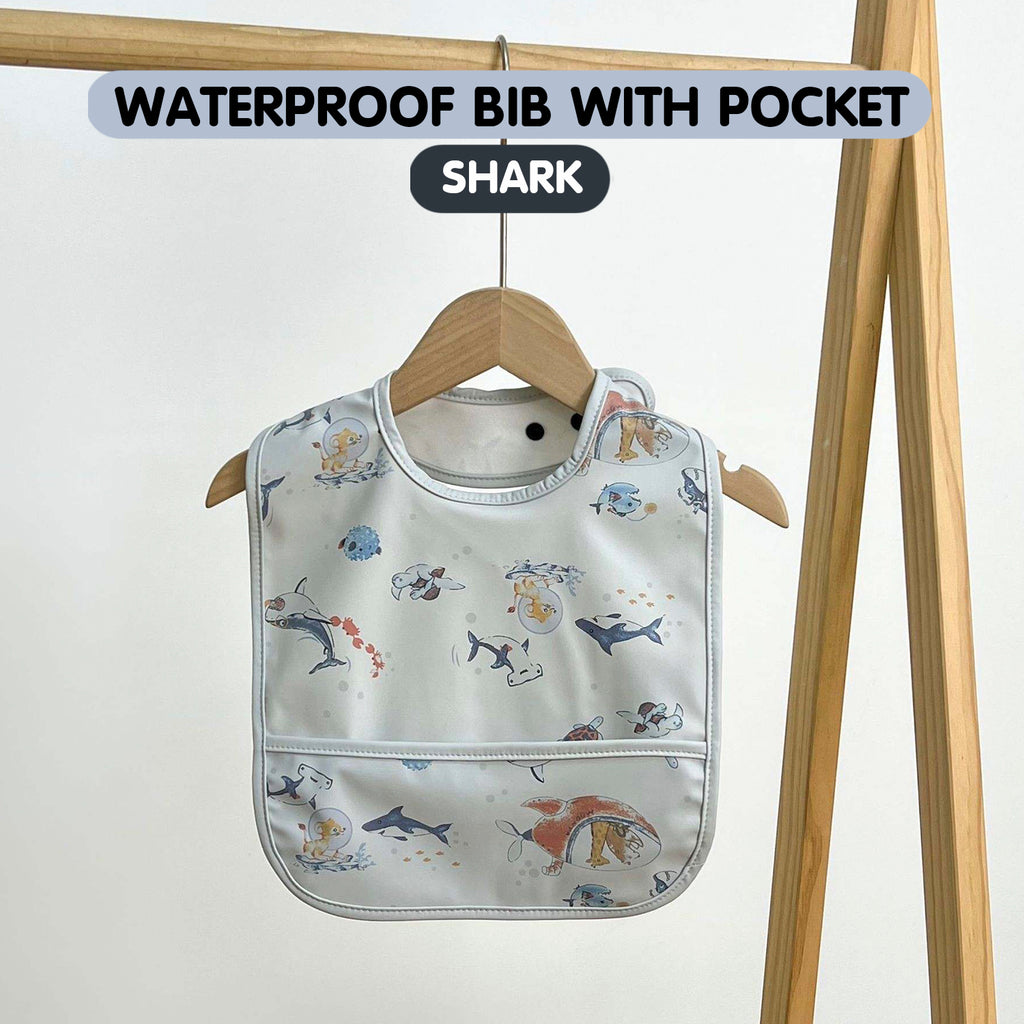 Minikind Waterproof Bib with Pocket