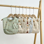 Minikind Waterproof Bib with Pocket