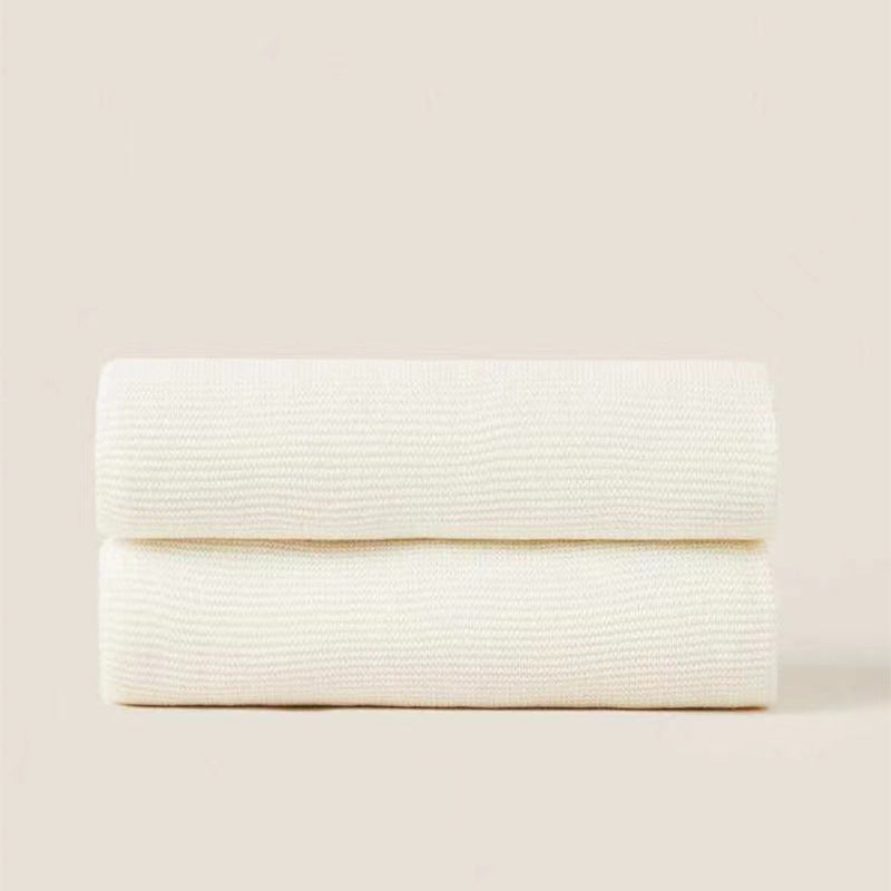 Minikind Lightweight Baby Blanket – White