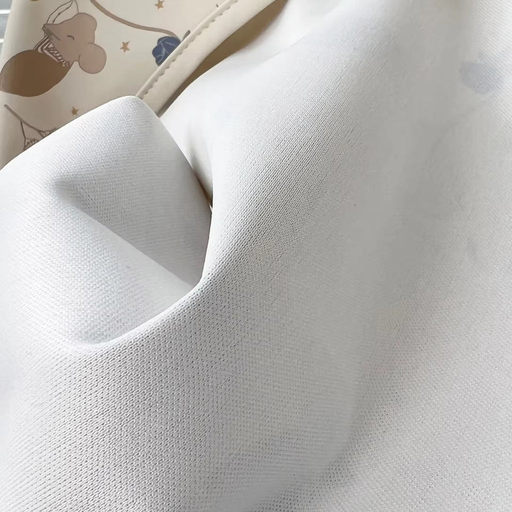 Minikind Long Sleeve Waterproof Bib with Pocket