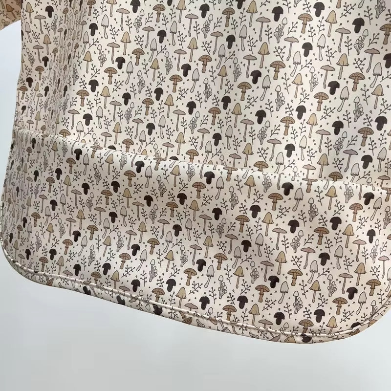 Minikind Long Sleeve Waterproof Bib with Pocket