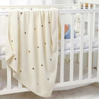 Minikind Multi Spot Knitted Baby Blanket